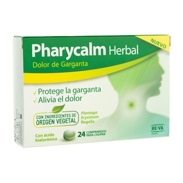 Pharysol Pharycalm Herbal 24 Comprimidos para Ch