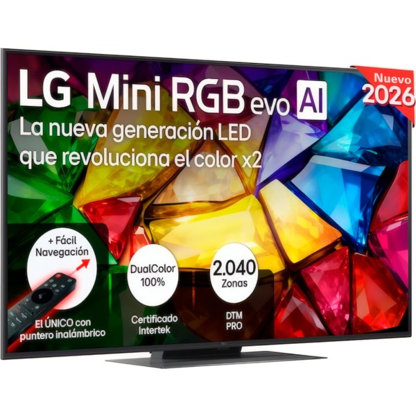 Lg mini rgb ai mrgb87 / televisor smart tv 75" mini rgb 4k uhd