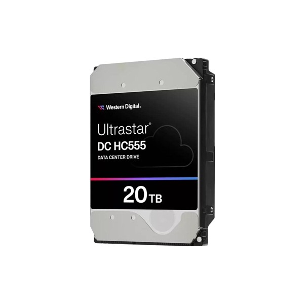 Western digital ultrastar dc hc555 20tb sata 512mb