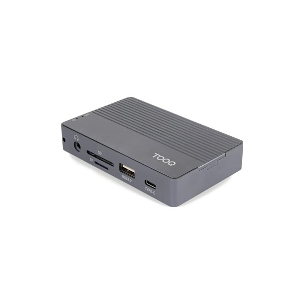 Tooq caja externa+hub m.2 ngff/nvme usb3.2 gen3