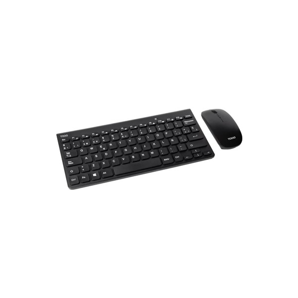 Tooq teclado + ratón tqkmw-3101-b slim inalámbrico